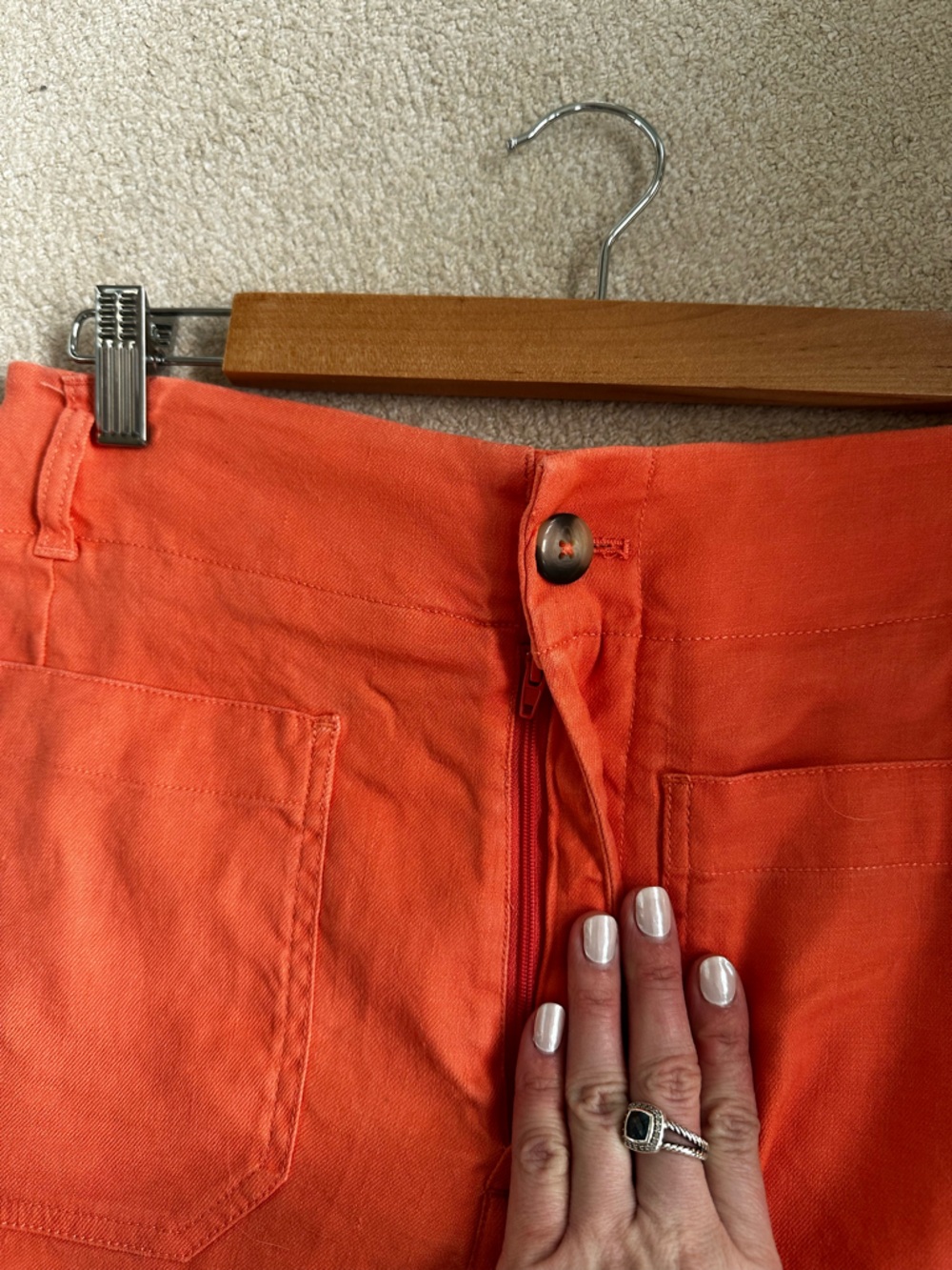 Anthropologie Colette Linen Blend Shorts - Picture 3 of 4